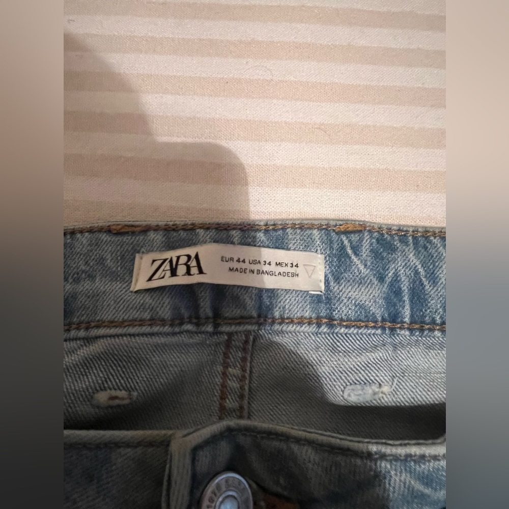 Men’s Zara Basic Denim Shorts (Size 34 US) - Picture 3 of 3